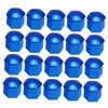 aqxreight 20pcs Universal 21mm Wheel Nut Covers Lug Nut Caps