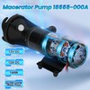 Macerator Pump 18555-000A Compatible with Flojet 18555-000A - 3/4" Garden