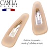 Camila Paris CP3056 French Hair Snap Clip Barrette, Hair Slides
