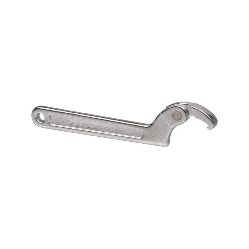 Paramount Adjustable Spanner Wrench: 7/32" Pin Height x 1/4" Pin