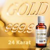 Colloidal Gold 20PPM - 100ml Goldwater Highly Concentrated (Purity Level