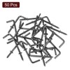 uxcell 50 Pcs L Shape Hooks, 1 Inch Right Angle