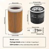 JICHEKU 11029-0025 Air filter & Oil Filter & Spark Plug