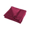 Teesa Amarant TSA8901-4 Fleece Blanket 150 x 200 cm