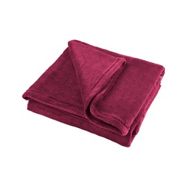 Teesa Amarant TSA8901-4 Fleece Blanket 150 x 200 cm