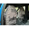 CSCOMFY Gray Seat Covers for Cars Trucks SUV, Universal Canvas