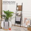 HOOBRO Blanket Ladder, 5 Tier Towel Rack, 17.3" L x