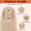 SEIKEA Versatile Drawstring Ponytail Extension, 18" Long Wavy Multi Layered