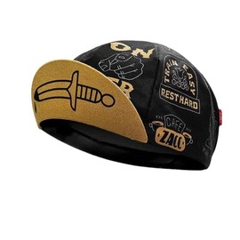 Bellowcyclist JOLLY ROGERS BLK Print Cap