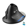 zelotes Wireless Mouse,2400DPI Vertical Ergonomic Mouse,Wireless Computer Mouse,LED USB Optical