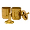 Spillbox Traditional Brass 100ml Filter Coffee Maker, Brass, South Indian