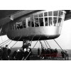 1936 Hindenburg Blimp Landing PHOTO Lakehurst Airship Zeppelin First USA