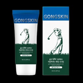 Ballskin Golf UV Protector Hyaluronic Acid Tone-Up Sun Cream 50ml / 공스킨 골프 UV 프로텍터 히알루론산 톤업 선크림 50ml X3개 퍼팅 골프선제품 공스킨 골프 UV 프로텍터