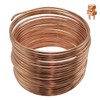 HIBUMFX Soft ANNEALED Ground Wire Solid Copper Bond Grounding Conductor