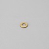 eMagTech 50PCS M1.4 Miniature Brass Washers, Flat Copper Sealing Washers