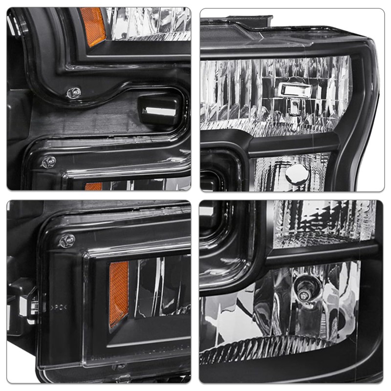 SOCKIR Headlight Assembly Compatible with 2015-2017 Ford F150 Passenger &