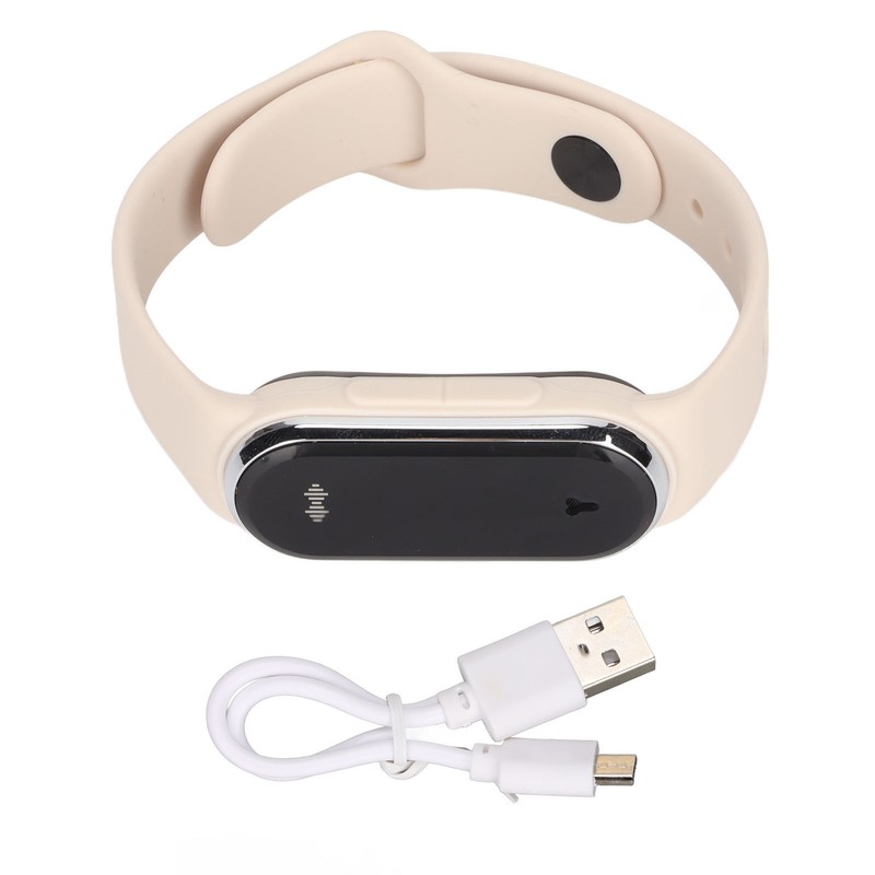 Ultrasonic Mosquito Repellent Watch Silica Gel Rechargeable LED Digital Step