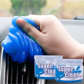 x xotic tech 2 Pack Car Cleaning Gel Detailing Putty Auto Detail Tools Car Interior Cleaner Slime Car Accessories Automotive Kits Keyboard Cleaner Blue/NT WT: 5.6 oz (160 gr)