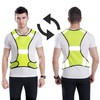 AzulLanse Reflective Running Vest, Breathable Sports Vest, Pack of 2,