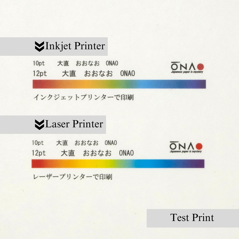 ONAO Japanese Rice Paper Printable A4 Size Paper (100 Sheets),