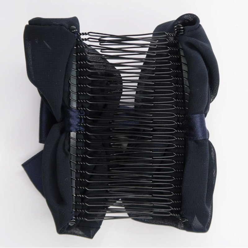 Beautiful Hair Twin Comb Knot Ribbon Large Size L Size