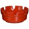 Winco 12 Piece Round Ashtray, 4-Inch, Red