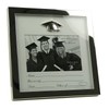 Shiny Silverplated Graduation Frame with mount 6" x 4"