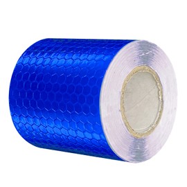 DRAL Reflective Tape (2.0 inches x 3 m) Fluorescent Reflective Tape (Blue)