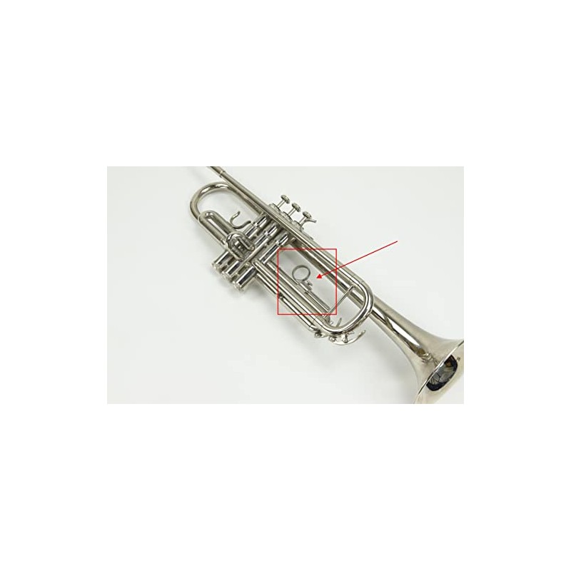 Set Trumpet Valve Sliding Finger with Bracket Screw for Trumpet