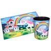 Runner 26664 unicorn wastebasket, 13 liter rubbish bin, perfect for