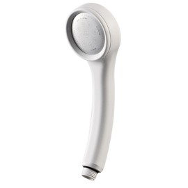 SANEI PS300-80XA-MW2 Rainy Basic, Shower Hole, 0.01 inch (0.3 mm), Texture, Soft for Bathing, White