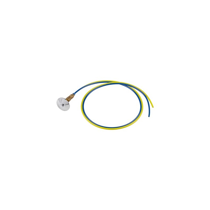 Sloan HY-108-A Hydraulic Push Button Assembly, Spring-Loaded Metal Button Panel