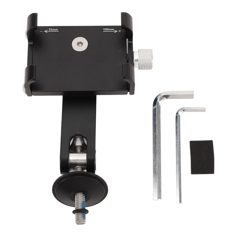 Aluminum Bicycle Phone Mount Bicycle Stem Headset Phone Mount Fits