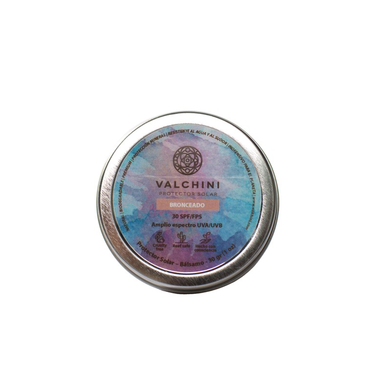 VALCHINI Bálsamo Facial - SPF 30 Protector Solar Natural (30g,