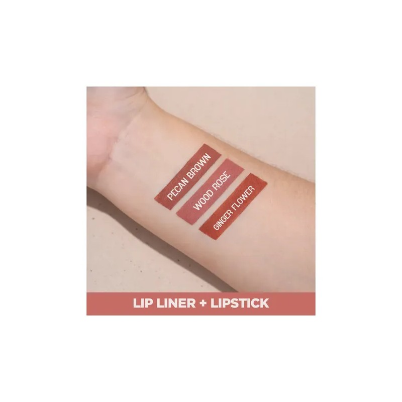 Atenea Lip Liner + Lipstick 1st Scene Gingerflower