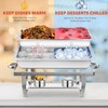 EVGTTI 9QT 5 Pack Chafing Dishes for Buffet, Buffet Servers