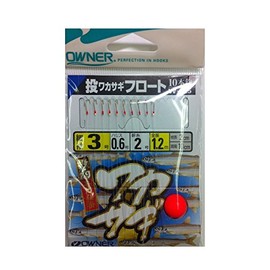 OWNER(オーナー) W-925 投ワカサギフロート10本鈎 3-0.6