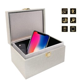 Anti-Relay Attack Key Case for Car - Wave Shielding Key Case - Theft Prevention - Relay Attack Protection Smart Key - Wave Shielding - Durable 3D Carbon Material - Includes Japanese Instructions
