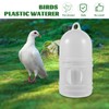 Zerodeko 2PCS Bird Water Drinker, Pigeon Water Dispenser, Parakeet Dove