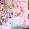 Moukiween Pink Balloons 12 inch -70 pcs Pastel Light Pink