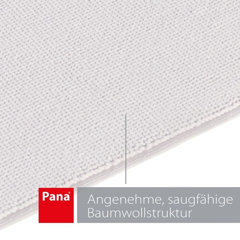 PANA® Cotton Bath Mat Non-Slip • Shower Mat & Bath