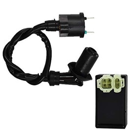 WFLNHB CDI Box & Ignition Coil Fit for Honda FourTrax 300 TRX300 TRX300FW 1988-1993