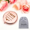 Xiecolty Funny Gifts for Women Compact Mirror for Her Sister