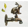 Brass Rabbit Garden Outdoor Faucet - 3/4" Inches Pipe Thread