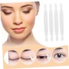 Baluue 100pcs Double Eyelid Tape Forks Precision Makeup Tool for