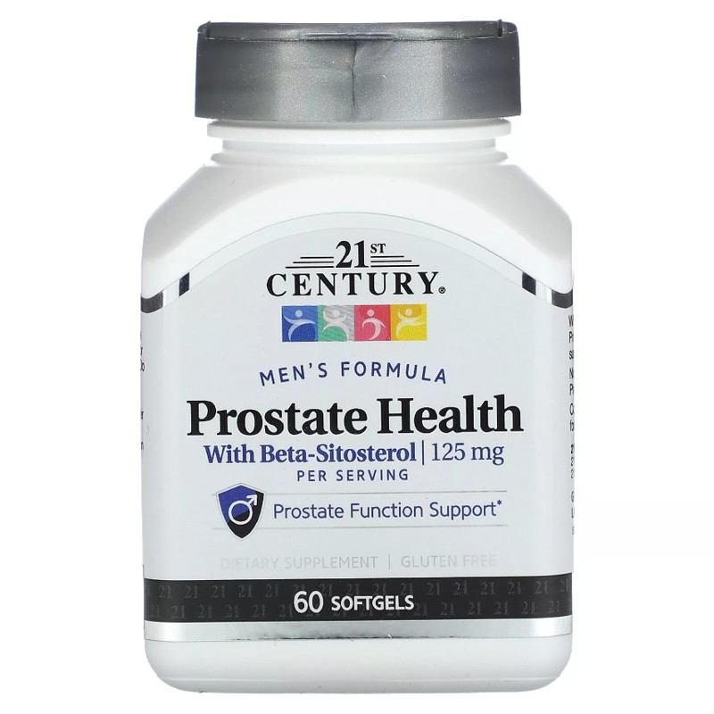 Prostate Health with Beta-Sitosterol, 60 Softgels