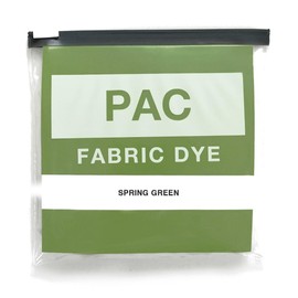 PAC FABRIC DYE Textile Dye col.41 Spring Green Limited Color with Color Retainer