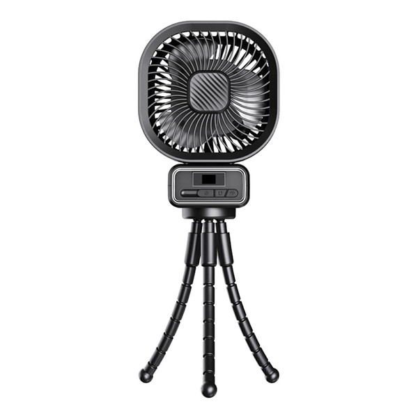 AIXXCUVQ High Speed Fan Portable Stroller Fan Cooler Flexible Tripod