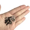 Mesee 10 Pieces Router Bits Top Mounted Bearings Guide, Ball