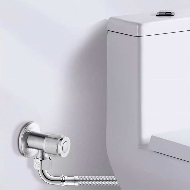 Laroal 90°-Winkelstück, 50 cm lang, Kompressions-Verbindungsstücke für Flexible Rohre, Einzelrohr,